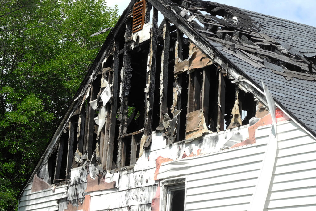 Fire Damage Rebuild in Warner Robins